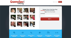 Desktop Screenshot of grannysexchatcity.com